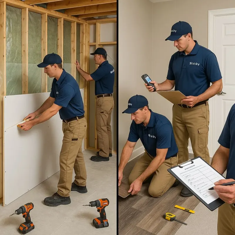 Repairs and Reconstruction process in Blue Ridge, GA