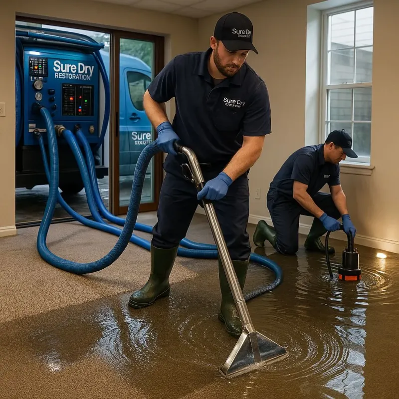Water Extraction and Removal process in Blue Ridge, GA